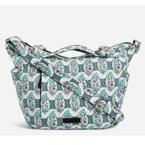 NWT Vera Bradley Hadley On the Go Satchel - paisley stripes